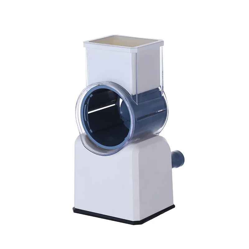 2023 Hot Sale Manual Rotary Cheese Grater Round Drum Slicer Shredder Grinder Hand  Fruit Food Vegetable Grater Slicer Cutter