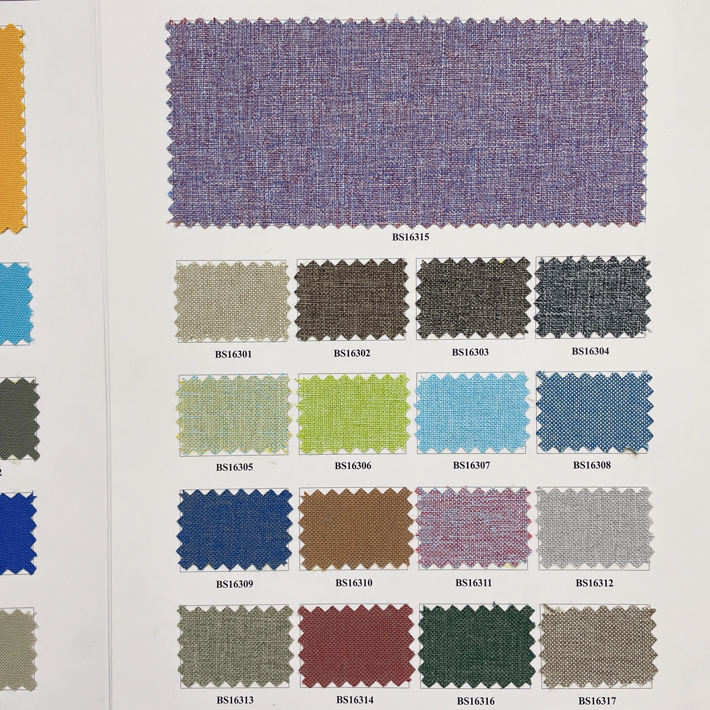 Stock Good Quality Fast Dye Outdoor Waterdrop Proof Textile Polyester Fabric for Furniture