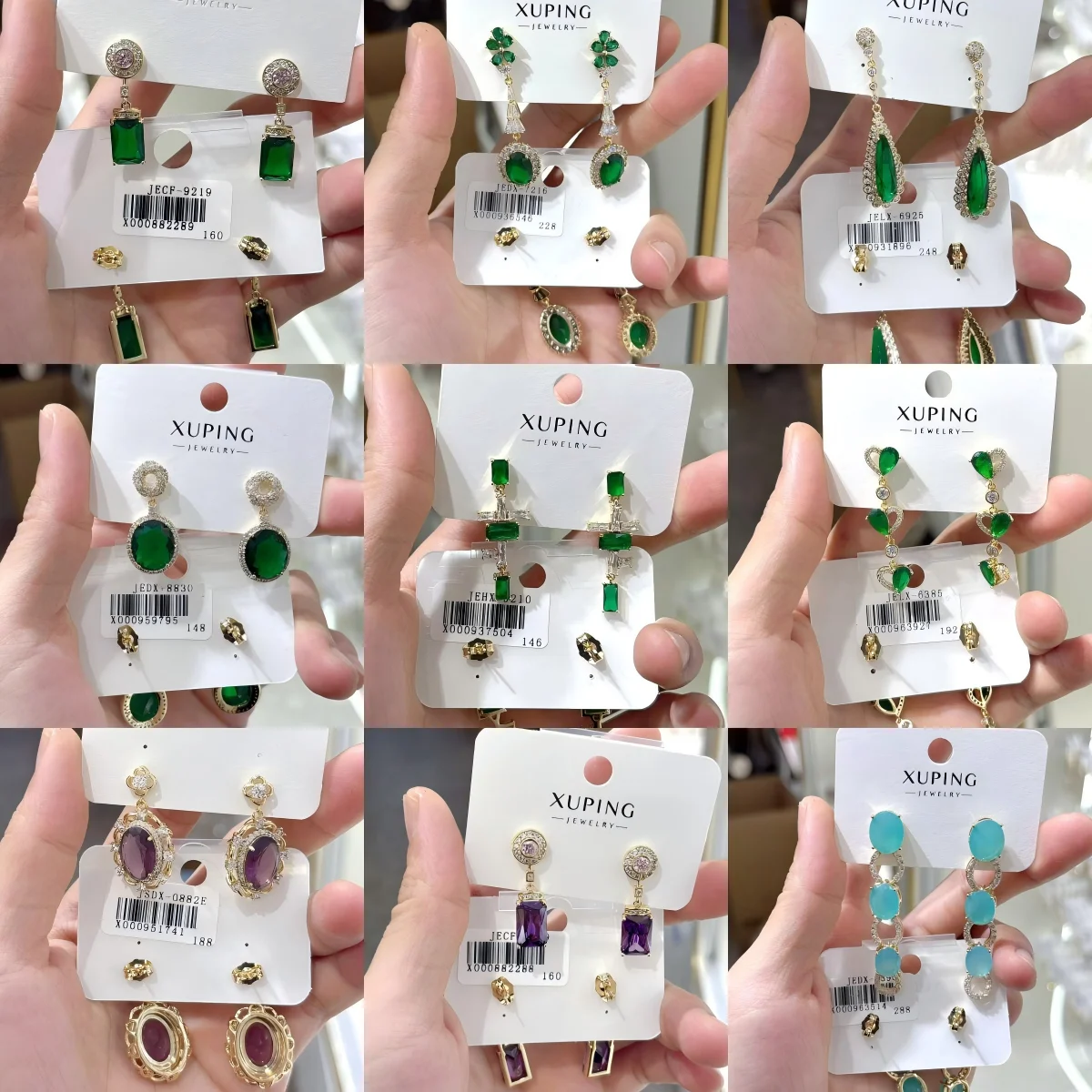 20241111 Earrings XUPING Jewellery Manufacturers 14K Gold Plated Copper Earrings Wholesale Bulk Fashion Earrings For Women