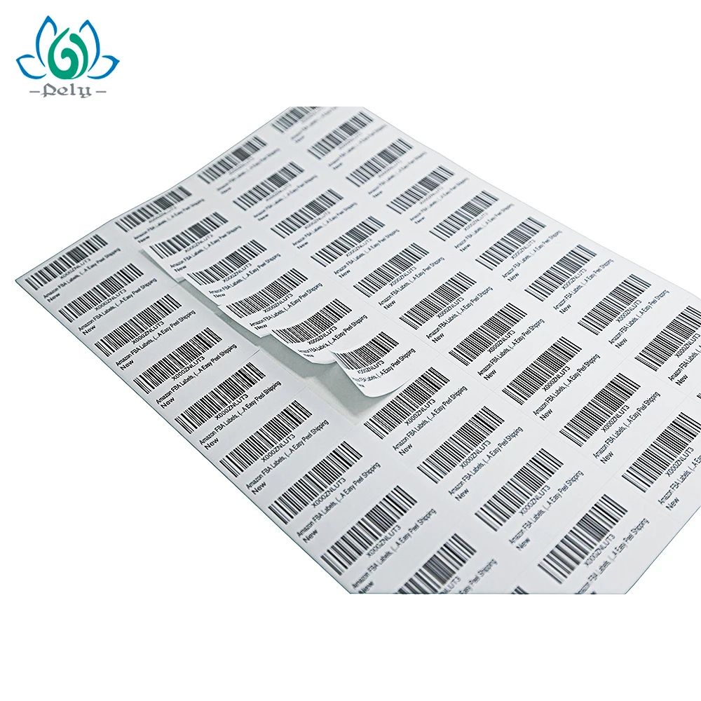 Win $100  High Quality Waterproof Self-adhesive Barcode Label  Sticker AM Barcode Sticker Roll  Label for Printing