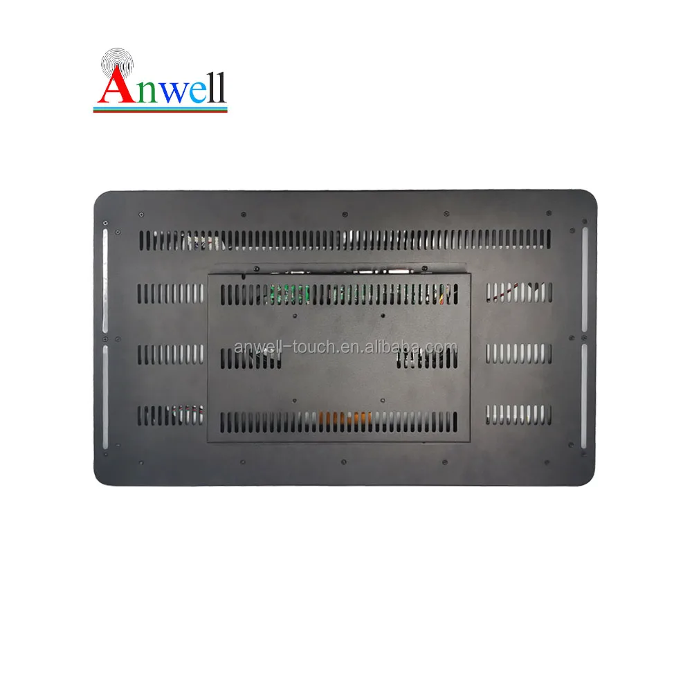 Open Frame PCAP Capacitive touchscreen monitor horizontal/Vertical games 3M/ELO microtouch protocol LED side light bar