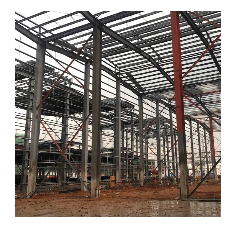 industrial shed design prefabricated building big steel structure factory/warehouse