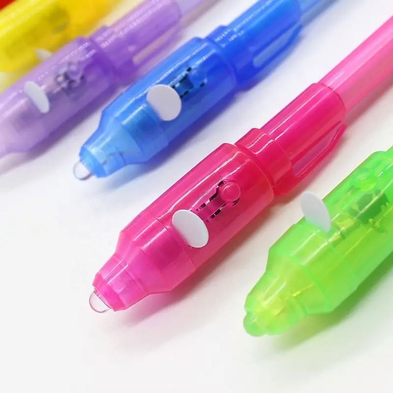 LED UV Light Pen Magical Invisible Ink Pen UV Light Magic Pen