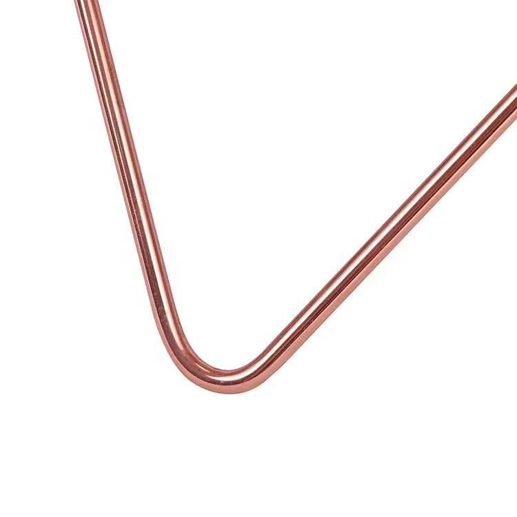 Round Glass Top copper Leg For Center Table