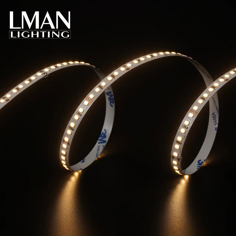 High Quality High Bright 168leds/M Dc24v12v Smd 2835 8mm Outdoor Decoration LightingLed Flexible Linear Strip Light
