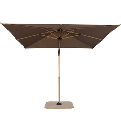 Sunshade Outdoor Aluminum Offset Square Roma Umbrella Garden Cantilever Parasol Umbrella