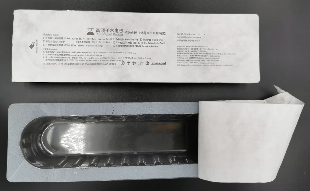 factory price tyvek medical tray sealing machine /  Medical sterile blister packing machine