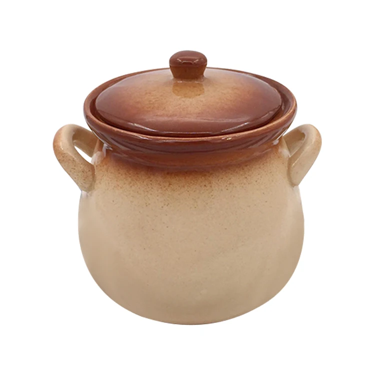 Ceramic Japanese style porcelain gradient sugar pot