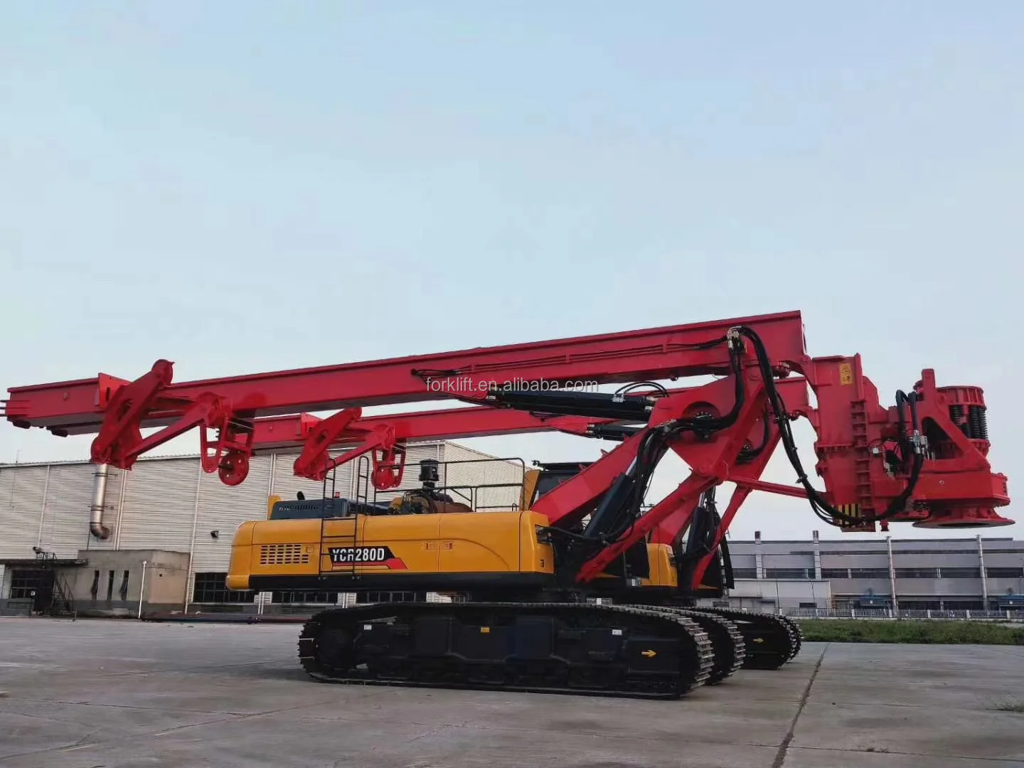 Factory Original Supply truck Crane Drilling Machine Yuchai Rotary Drilling Rig YCR120 with Fully hydraulic system for sale
