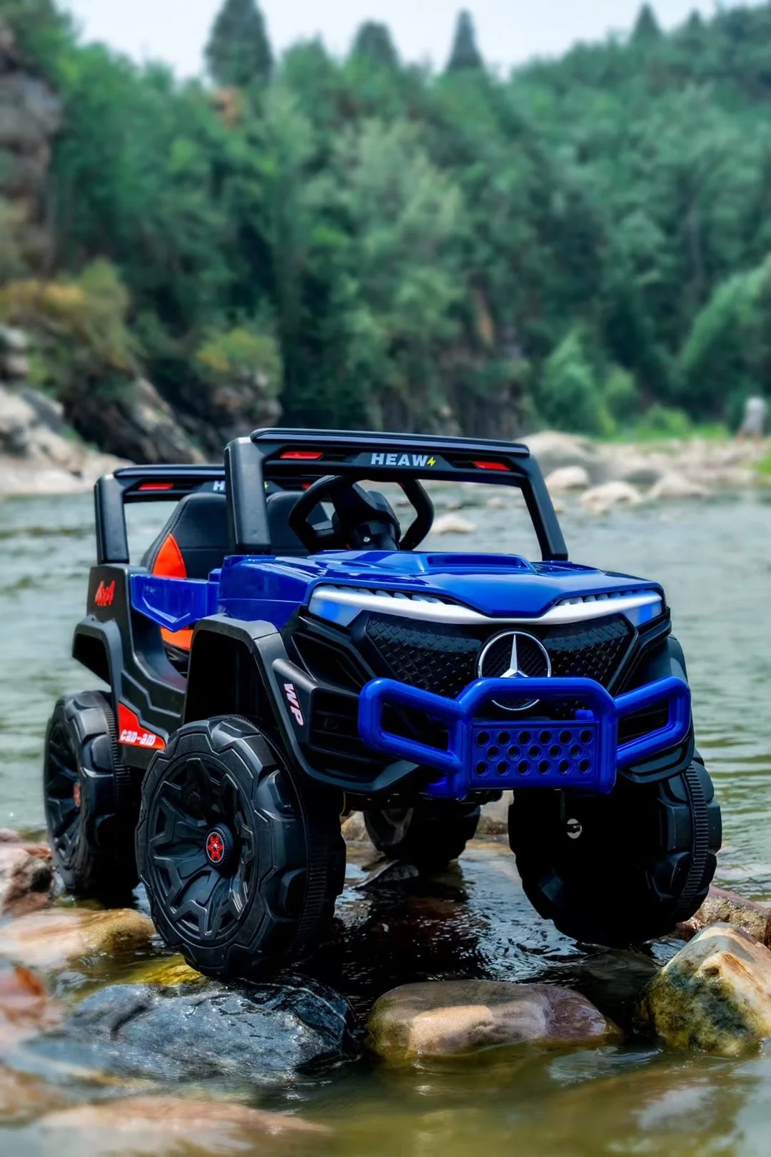 Factory Supply self drive 2 seats 24 volt ride on car for kids 4x4 big cars for children kids toy car electric