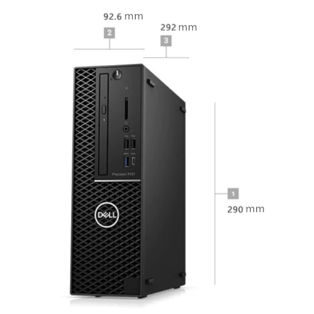  Полностью новая точная рабочая станция Dell T3431 настольная