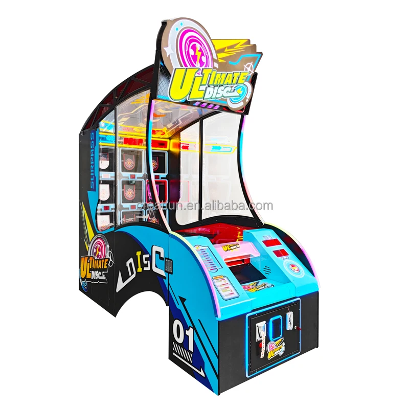 2024 New Coin-Operated Ultimate Disc Lottery Game Machine Carnival Games Indoor Amusement Hot Sale Redemption Machine
