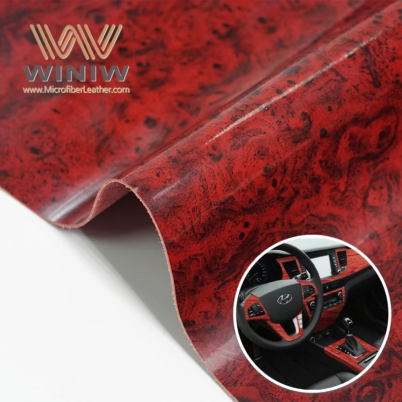 1.2mm Nappa Leather Organic Water-Resistant Upholstery Fabric with Anti-Mildew Stain Repellent Features Car Seat Manufacturing