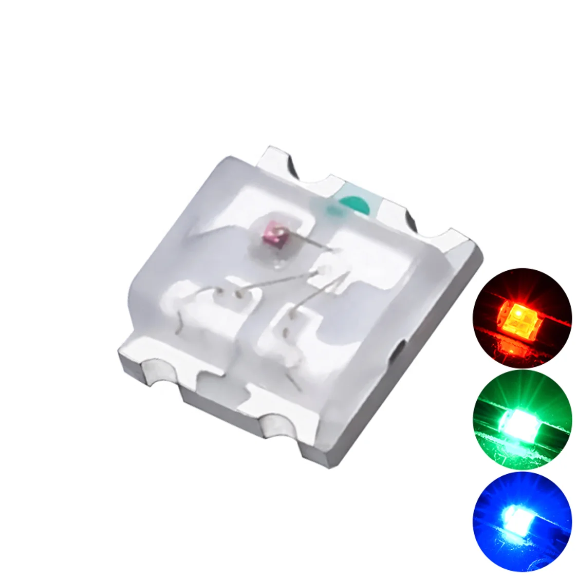 1000 шт./пакет Czinelight производство со склада продажа 1608 синий зеленый красный светодиод Smd общий анод Smd 0603 Rgb