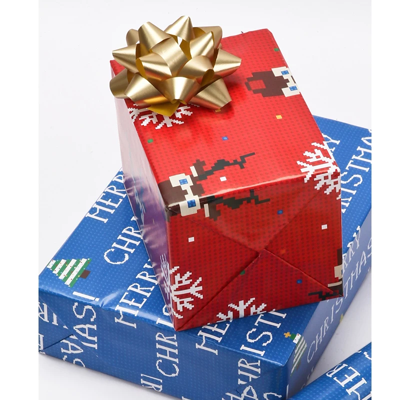 
Made in Vietnam Christmas Gift Packaging Pp Ribbon Gift Bow for Christmas Party Decoration 