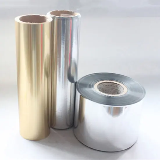 Customizable BOPP Thermal Lamination Film  Aluminized Film Metalized Film BOPP for Packaging