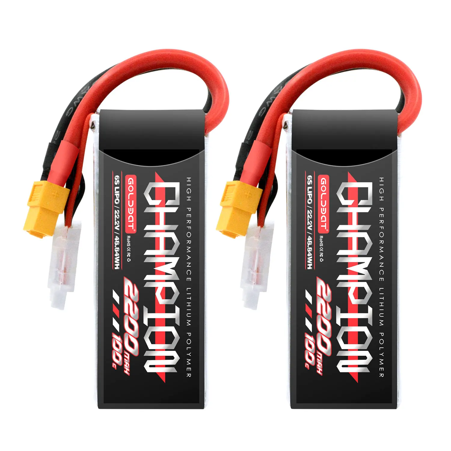 2S 3S 4S 5S 6S 2200mah 40C 60C RC LiPo батарея для радиоуправляемого вертолета самолета квадрокоптера с T/JST/XT30/XT60 штекер