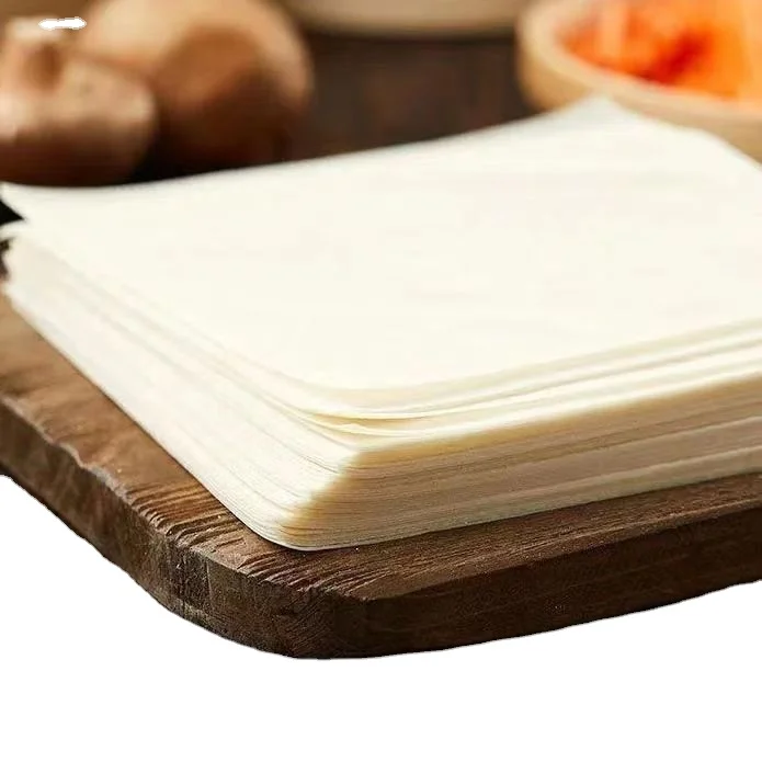 Professional Factory Making spring rolls Beijing roast duck pancakes frozen nugget spring roll pastry