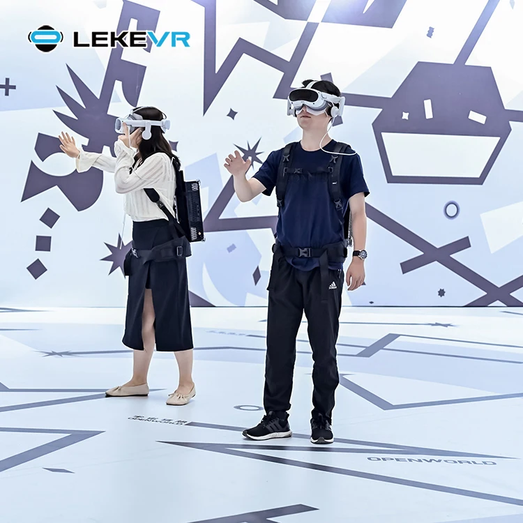 LEKE VR развлечения Metaverse стрельба игры большая космическая станция 9D E-Sports аркадная машина Арена бесплатно