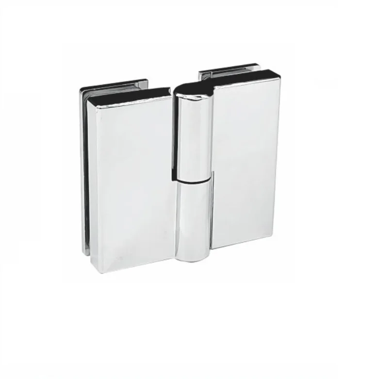 Brass Self Rising 180 Degree Bathroom Shower Glass Door Hinge For 8-12mm Tempered Glass