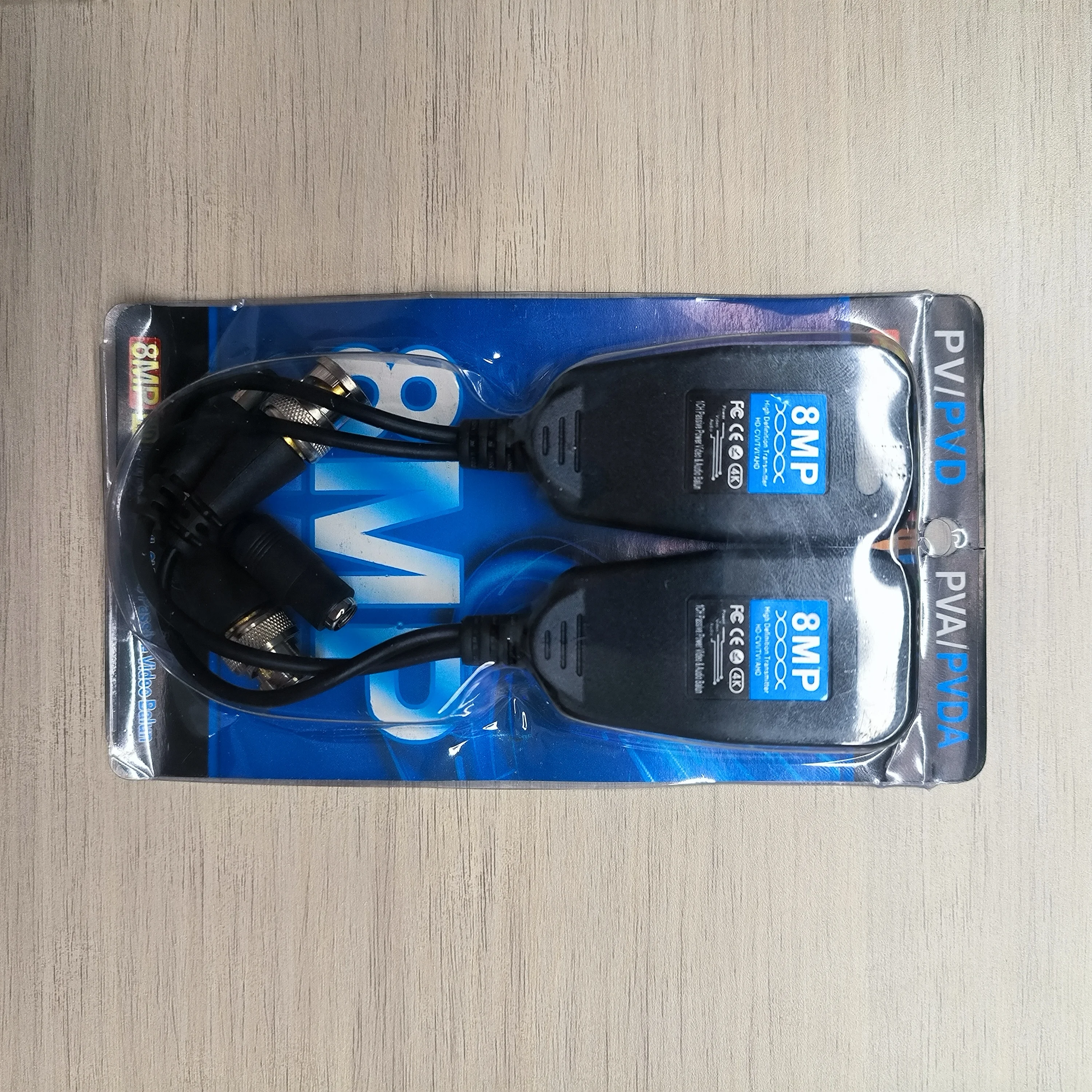 Highfly  professional  AHD CVI TVI PAL NTSC SECAM accessories 2 in 1 8MP passive video balun