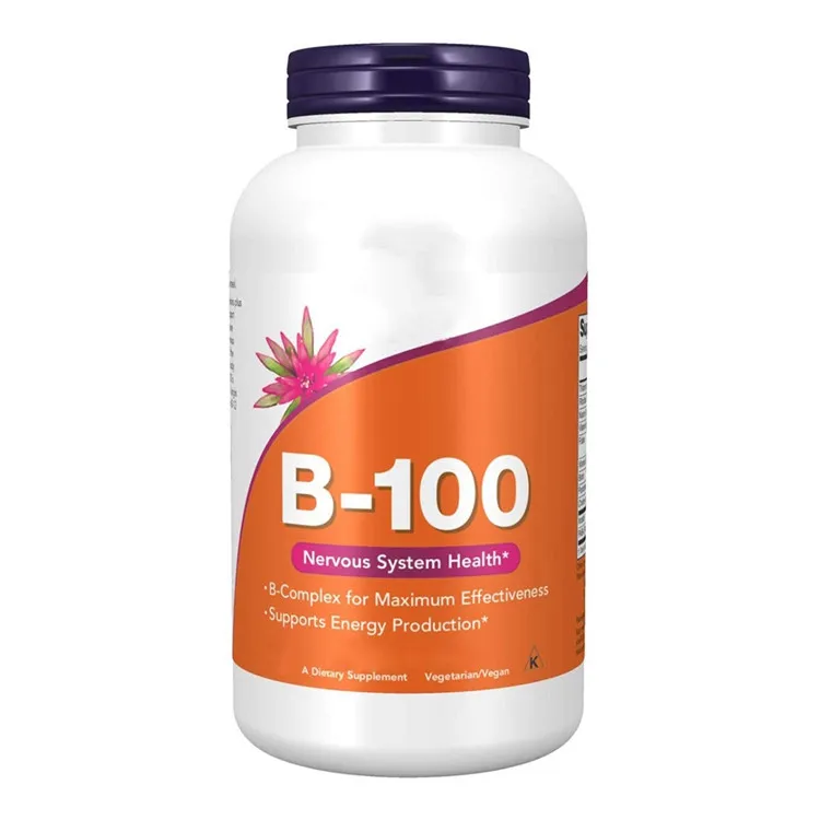 OEM Vitamine B Biotin Supplements Vitamin B12 B6 Vegan Vitamin B Complex Gummies