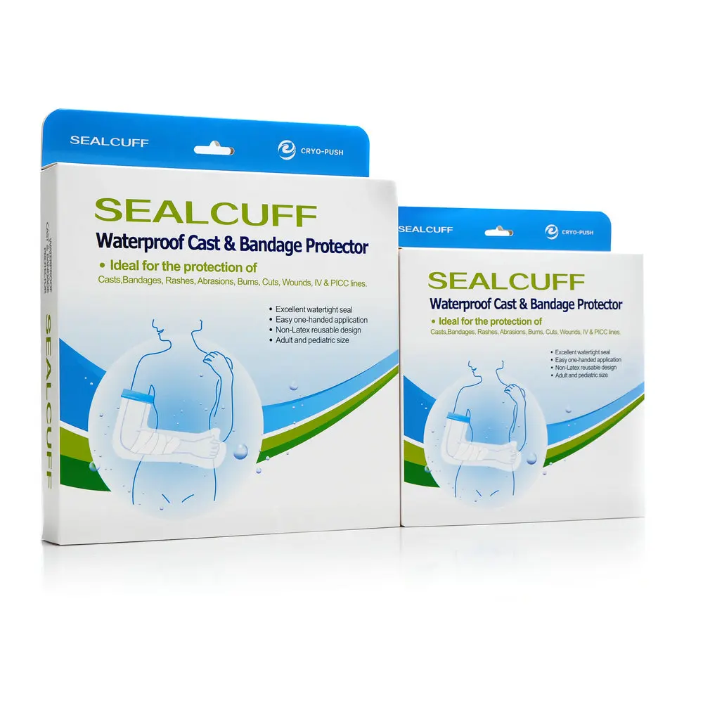 Reusable Adult Waterproof Arm Cast Cover Wound Bandage Protector for Shower