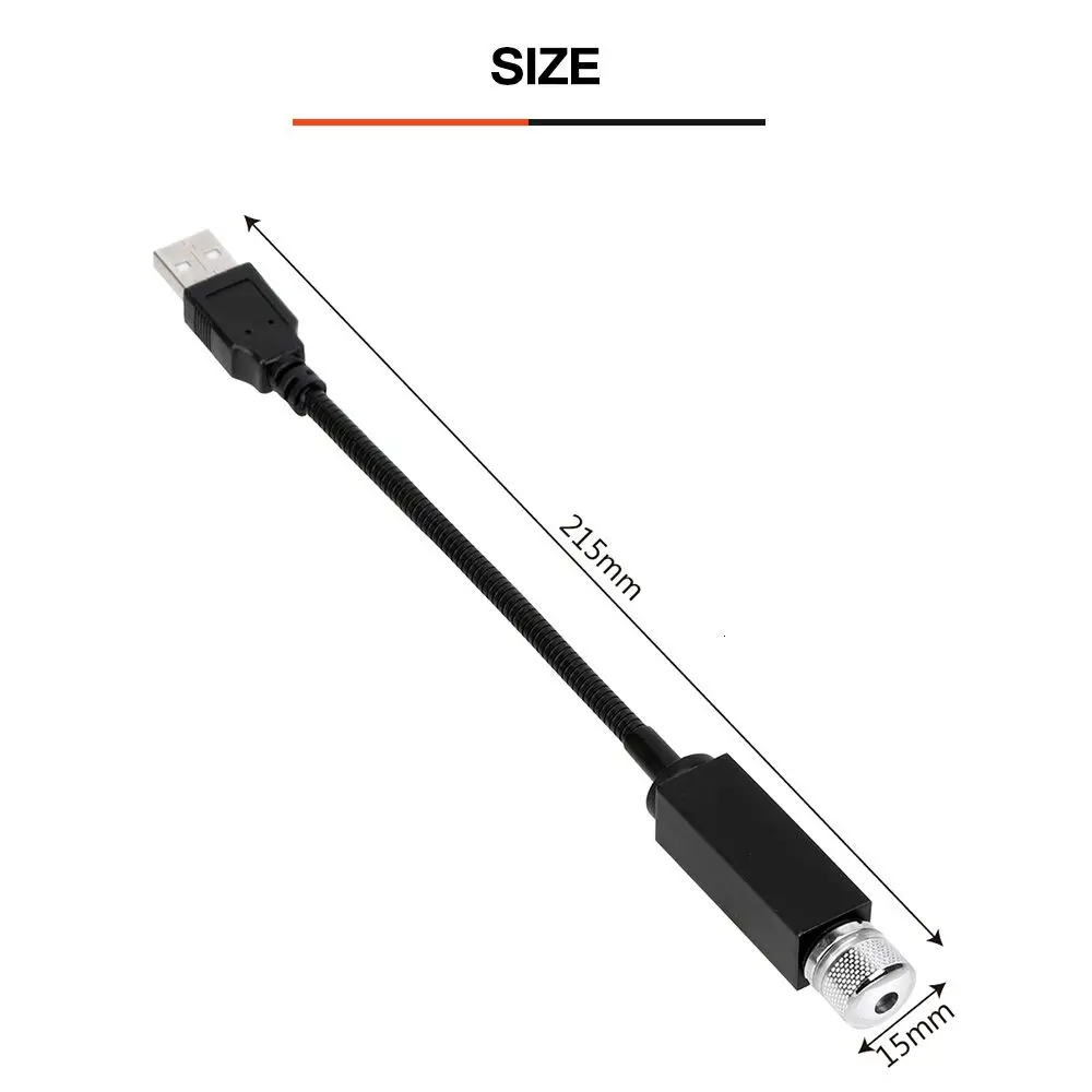 Лазерный мини-проектор со звездами лазерный USB-проектор для автомобиля диджея световые эффекты окружающая Ночная лампа новогодние и рождественские украшения