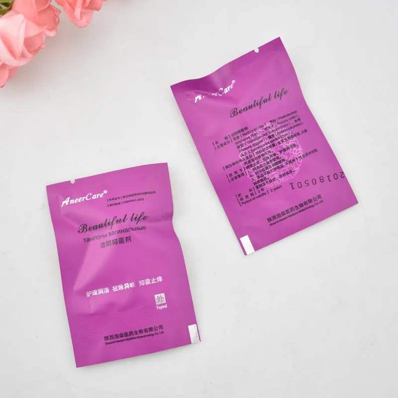 
Herbal Womb Vaginal Clean Point Tampon Yoni Detox Pearl 