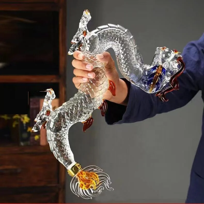 Whiskey Decanter  Set With gift box  For Liquor Bourbon Vodka Gifts For Men 1000ml