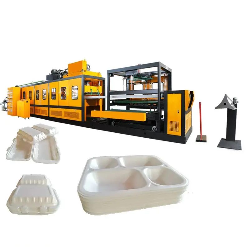 Polystyrene Foam Plates And Cups Machine Thermoforming Food Container Making Machine