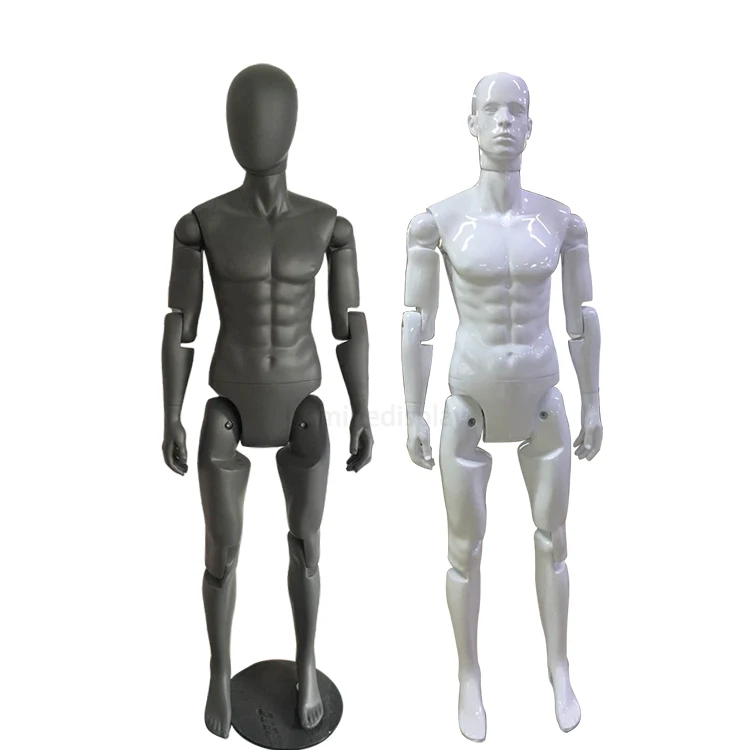 New articulated arms dummy flexible movable joints male female robot mannequin