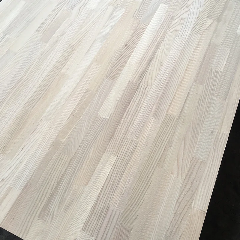 18Mm Or Customized Thickness Ash Wood Finger Joint Board E0 E1 Edge Glue Board For Indoor Furniture Woodworking Products