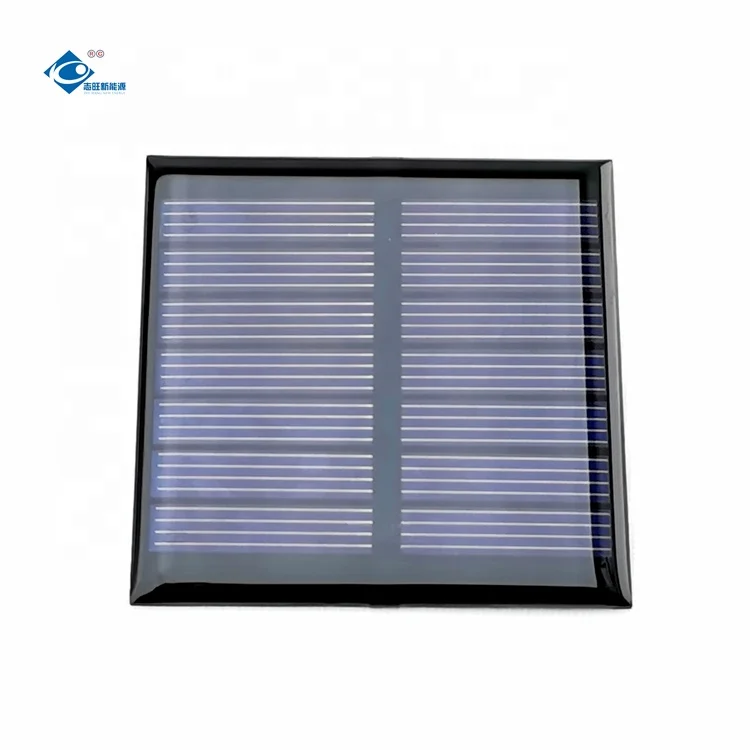 Wholesale Epoxy Solar Panels Charger ZW-5757 Poly Solar Panel 0.37W Waterproof Epoxy Mini Solar Panel
