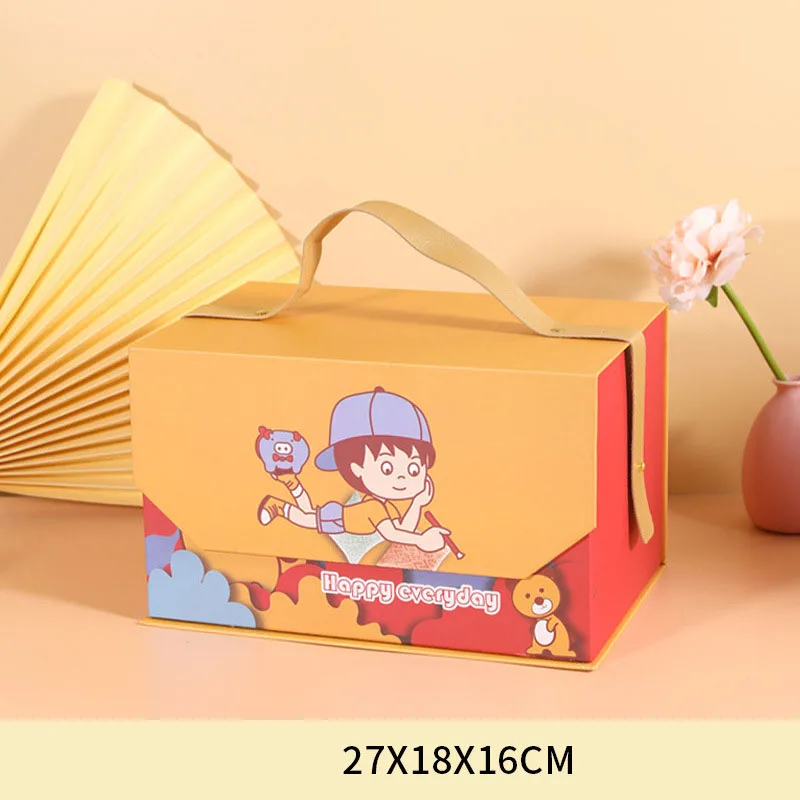 Оптовая продажа Мультяшные подарочные пакеты детская Подарочная коробка на день рождения полная луна для конфет