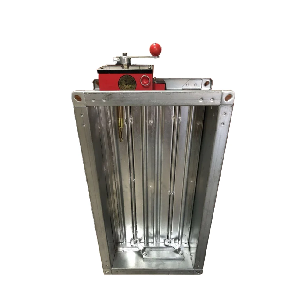Galvanized Steel Motorized 24V/220V motorized air damper electric air