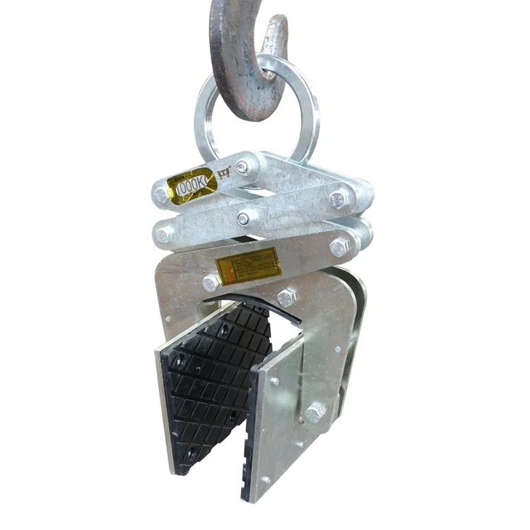 High Quality 800kg Stone Lifter Accessories Customized Silver Stainless Steel Railing Clamps Proper Price
