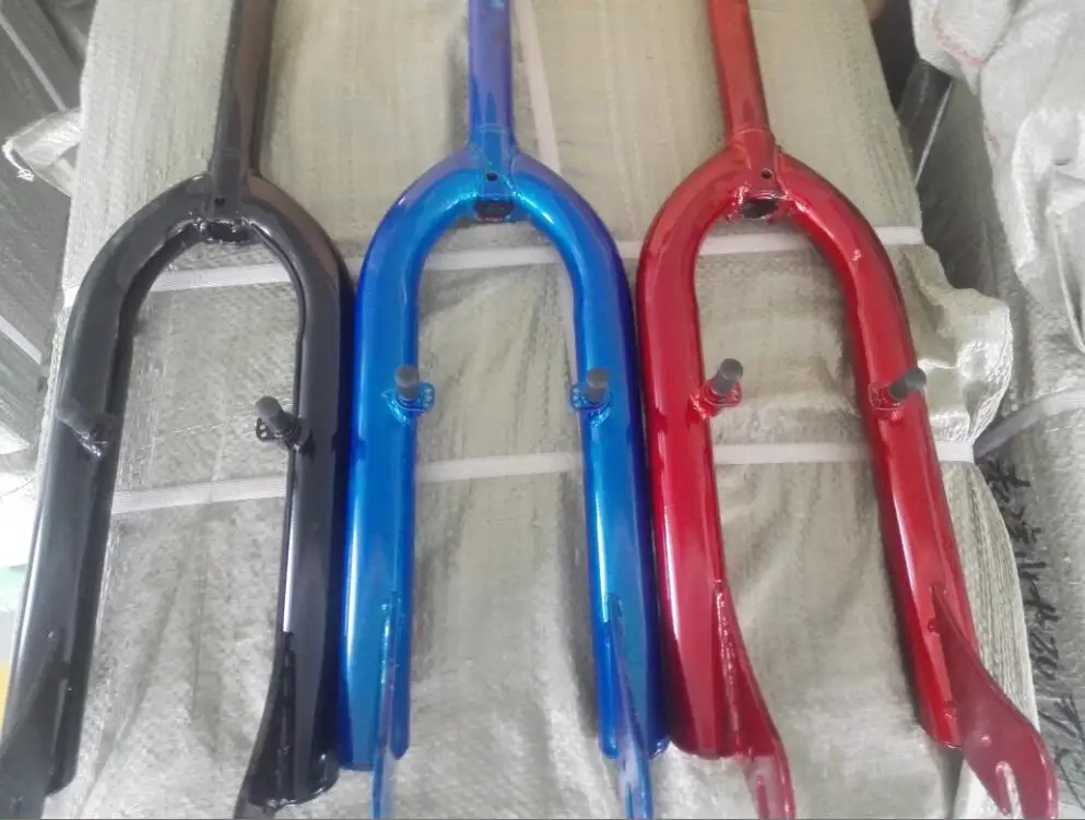 Стальная Велосипедная вилка для BMX, Производитель 16/20/24/26, Китай