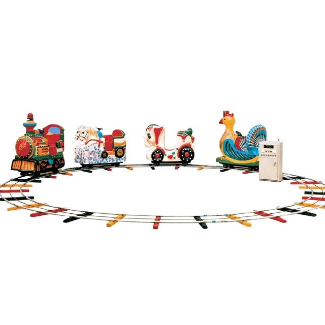 Wholesale Custom Design Amusement Park Kids Rides Toys Track Electric Train For Sale
