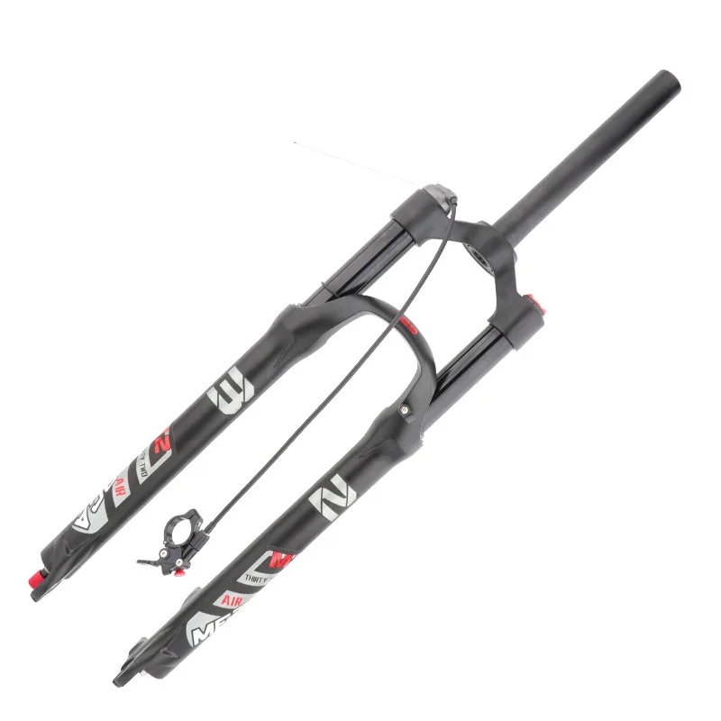 Mountain Bike Front Fork 26-Inch 27.5-Inch 29-Inch Air Pressure Suspension Fork Air Fork Disc Brake Quick Release Version