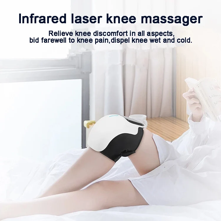 Factory OEM ODM Electric Infrared Massage Heated Vibration Knee Care Massager For Joint Pain