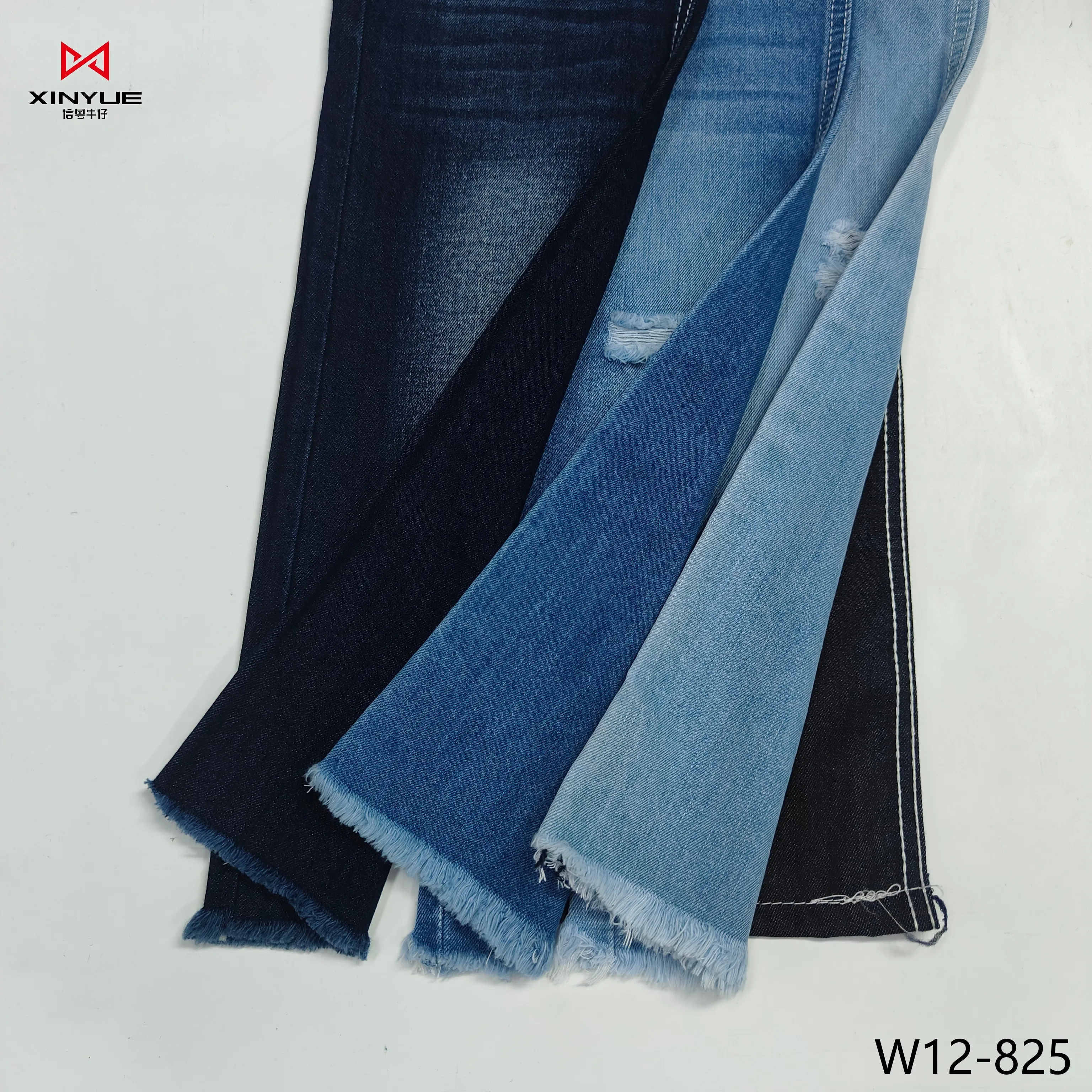 9.4 oz High Quality Roll of  no Stretch Denim Fabric