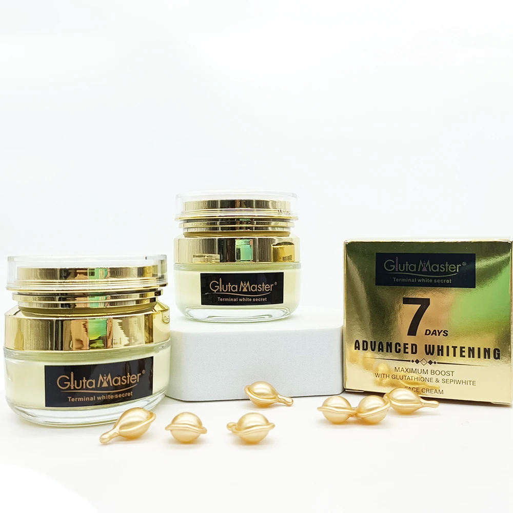Gluta Master Natural Fast Action 7 Days Advance Face Care Beauty Whitening Anti Aging Wrinkle Facial Skincare Face Cream