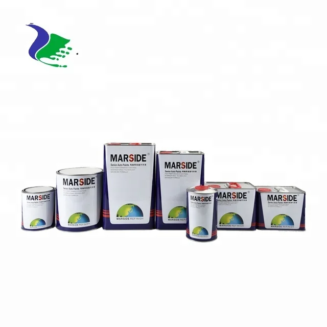Vehicle Repairing Products Acrylic Liquid 1K 2k Deep Black Colour Varnish Kit Auto Paint China Car Paint