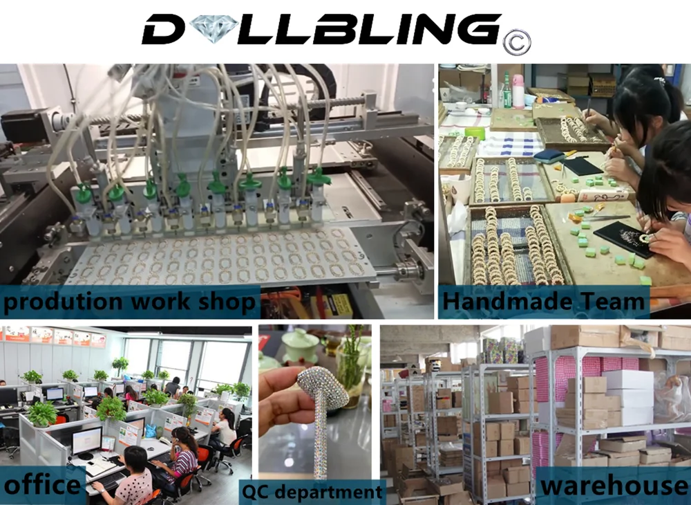 Dollbling Personalize Golden Bee Blue Wing Gold Chain Round Dummy Weaning Pacifier for Baby Shower