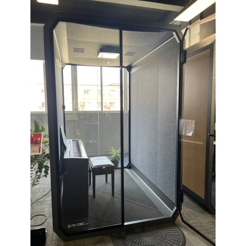 Sound insulation room household silent cabin office mobile live broadcast piano removable soundproof booth office acoustic