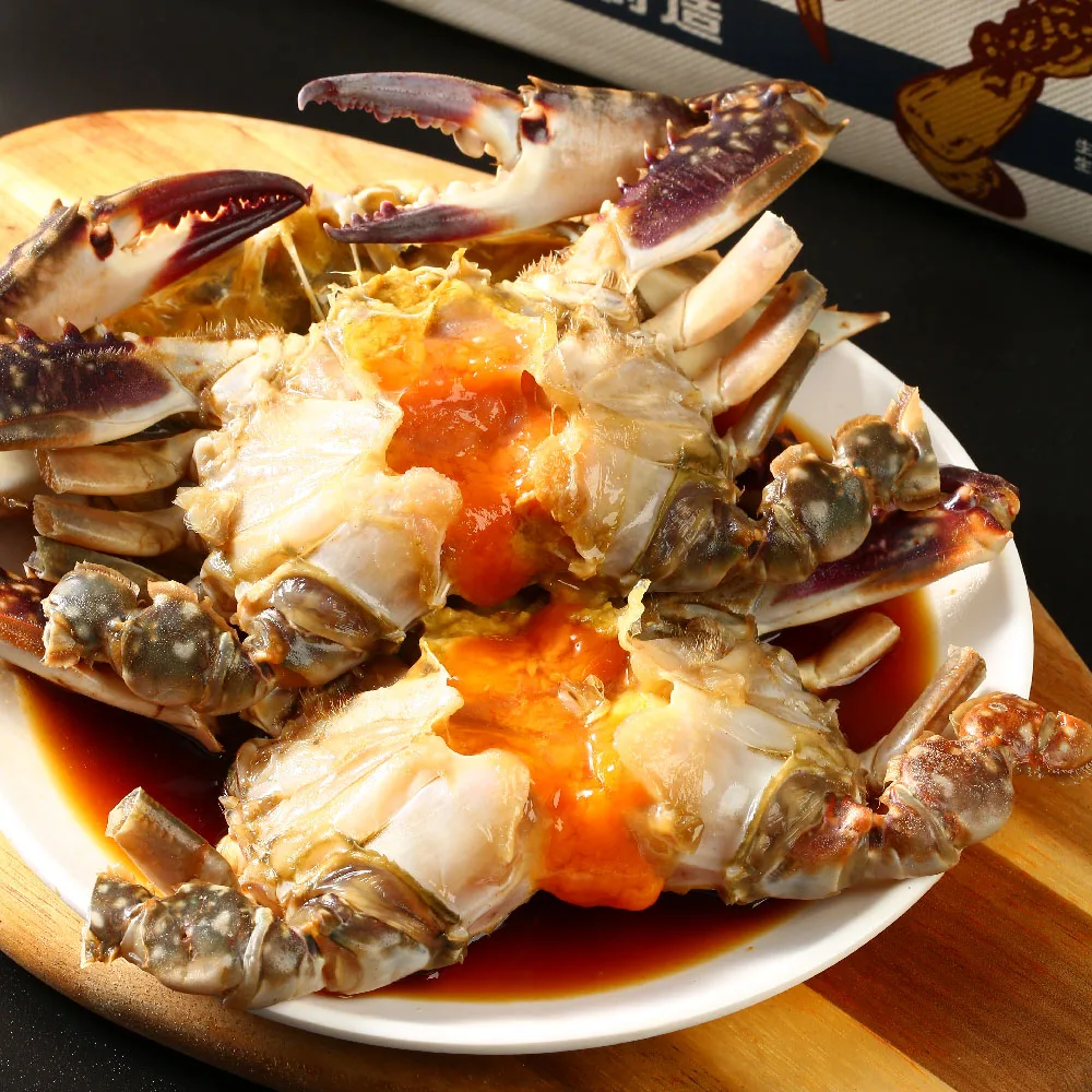 Wholesale new product delicious sauce crab for children and adults
