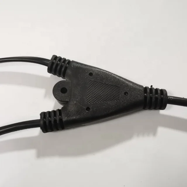 Brand New Approved 2-Pin C7 Connector Vde Brazil Power Cord 3 Pins Cable C13 White Swiss With High Quality