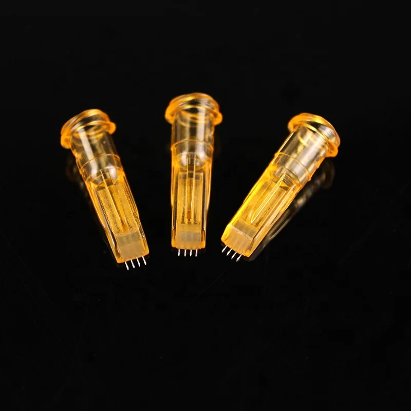 Multi Needles Mesotherapy Needle Nanosoft Micro Needle 4pin 34G 1.2mm 1.5mm Face Lift CE PE Bag OEM Far Infrared 3 Years CE ISO