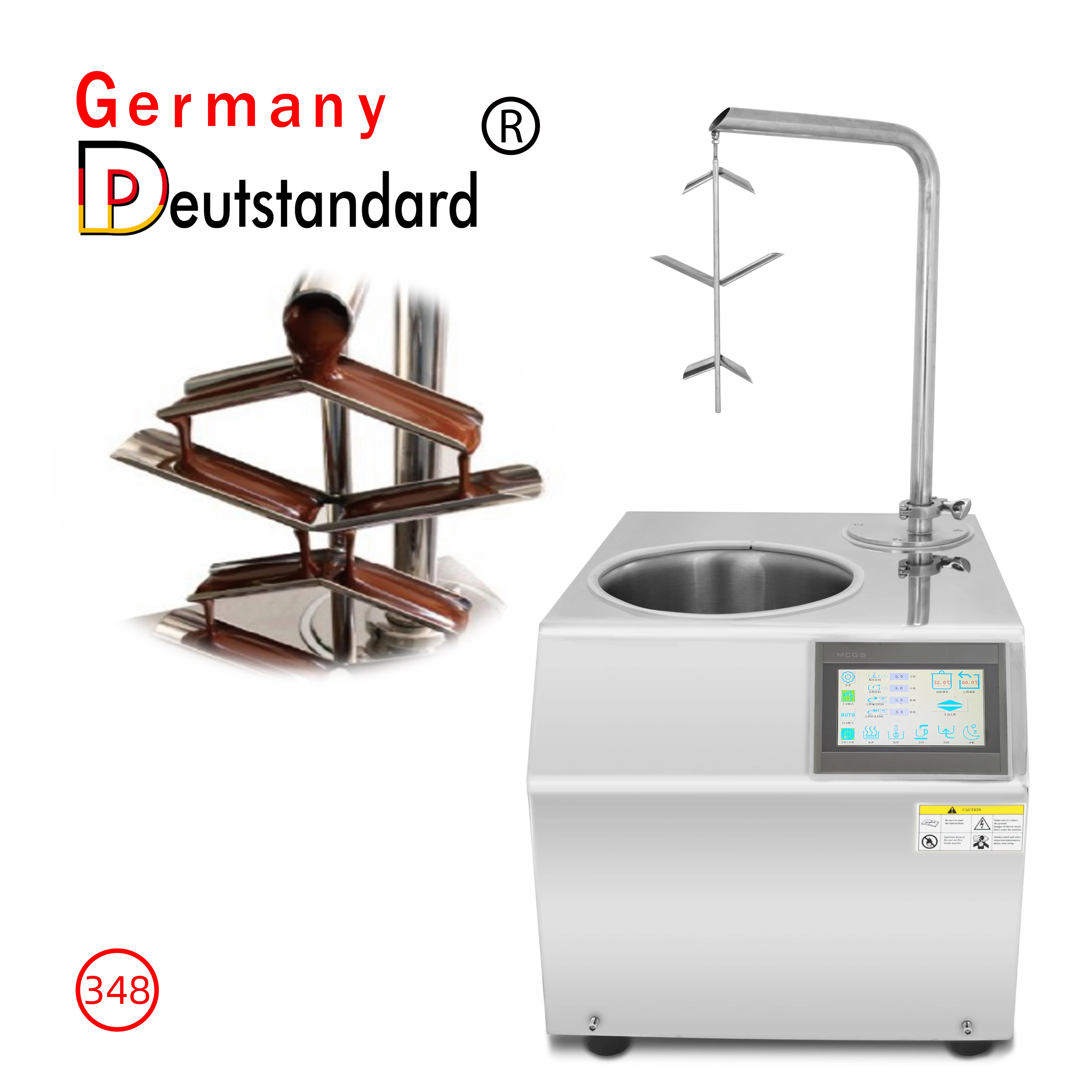 Chocolate Making Machine Constant Temperature Automatic Chocolate Melting Machine